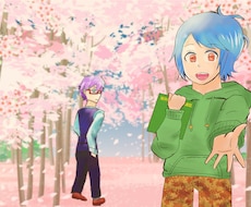 キャラクターイラスト描きます イメージ1
