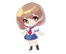 ポップカラフルで可愛いミニキャラを描きます イメージ1