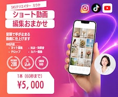 冒頭で手が止まる、ショート動画を編集します イメージ1