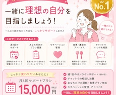 運動が苦手な人が、無理なく続けられるよう伴走します 【運動嫌い専門】続けられるパーソナルダイエット相談