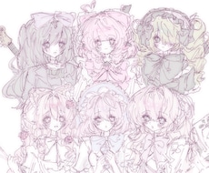 ふわふわゆるっとした雰囲気のイラスト描きます イメージ1