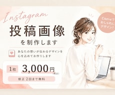 Instagram投稿画像を制作します イメージ1