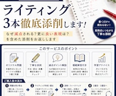 英検3級・準2級｜ライティング3本を徹底添削します なぜ減点される？更に良い表現は？を含めた添削をお返しします