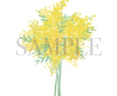 水彩タッチの優しいボタニカルイラスト描きます イメージ1
