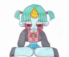 色紙にアナログイラスト描きます イメージ1
