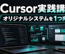 Cursorで専用システムを一緒に作ります 実践講座で業務システムを1つ完成させます