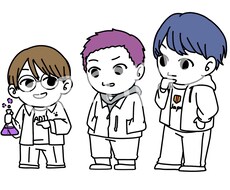 最短は当日納期です！シンプルなちびキャラ描きます イメージ1