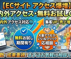 ECサイトのアクセスをアップします 色々なECサイトの商品ページやプロフィールページの流入増加に
