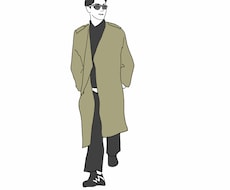 シンプルでおしゃれな似顔絵アイコン描きます イメージ1