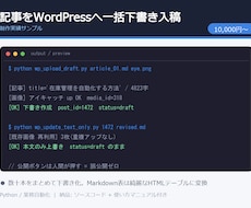 WordPress自動投稿を構築します イメージ1