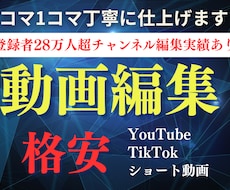YouTube向け！動画編集いたします イメージ1
