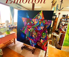 お部屋のインテリアに合うような絵画を制作します イメージ1