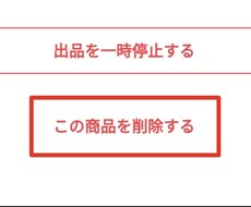 この出品は削除します イメージ1