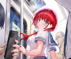 可愛い女の子のイラストを描きます イメージ1