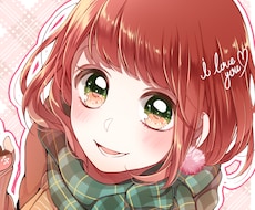 可愛い系、ほのぼの系、綺麗系のアイコン描きます 男の子ぜひ(*^^*)ペア画などもお気軽にご相談ください♡