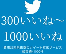 300～1000いいねでTwitterバズらせます 懸賞垢でない日本人によるツイート拡散、宣伝サービス。RTも！