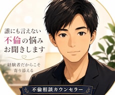 誰にも言えない不倫の悩みをチャットでお聞きします イメージ1