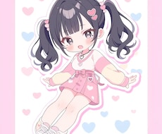 可愛い女の子のイラストを提供します イメージ1
