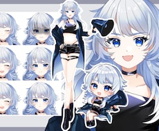 1点物！IRIAM向け完成品立ち絵販売します 納品後すぐに配信可能の立ち絵販売！(バージョン3対応)