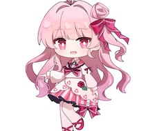 2～3等身ほどのデフォルメイラストを制作します イメージ1