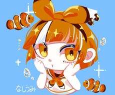 ラインレススタイルのアイコン描きます イメージ1