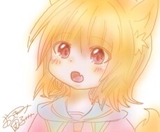 ゆるいケモミミイラスト描きます ケモミミ好きで下書きラフのようなゆるい作画が好きな方へ！