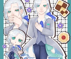 ステッカー風イラストを制作いたします イメージ1