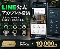 LINE公式アカウント・Lステップを設計構築します イメージ1