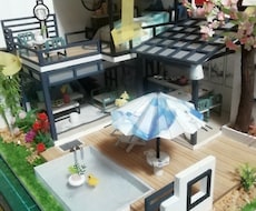 ドールハウス代わりにつくります ドールハウスキットを代わりに製作させて頂きます