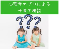 心理学のプロが子育て相談に乗ります イメージ1