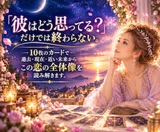 複雑恋愛♡彼の本音と2人の未来を深く読み解きます 過去・現在・未来あなたの恋の全体像と進む道を紐解きます。