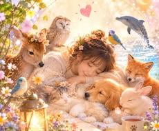 心が疲れたとき＊動物からメッセージお伝えします そばにいる動物から★寂しさ・悲しさ・モヤモヤ・悩み