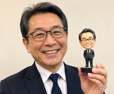 写真からオーダーメイド似顔人形フィギュア作ります 還暦・古希祝い 退職・送別会プレゼントに｜両親・上司への感謝