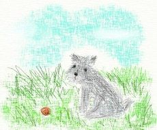 あなたのペットちゃんの絵をほんわかした雰囲気で描きます！