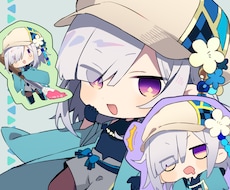 SDキャラ／ミニキャライラストを制作いたします グッズや動画、アイコンやスタンプなどに
