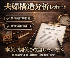 夫婦関係を構造で整理します イメージ1