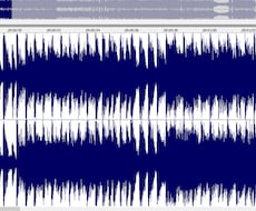 簡単な音楽ファイルの編集をします イメージ1