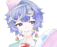 お顔UP+ループアニメーション[9月納期予定]ます イメージ1