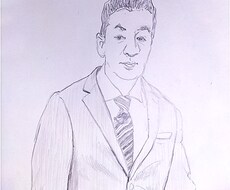 素朴な肖像画を描きます イメージ1