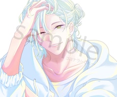 少女漫画家がイラスト・アイコンなど描きます SNSアイコンや透過イラスト、立ち絵など！