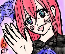 可愛い世界観で悪魔っ娘などのキャラを描きます イメージ1