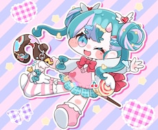 ぷにかわなSDキャラクターイラスト描きます イメージ1