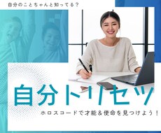 自分発見！あなた専用の自分取扱説明書を教えます イメージ1