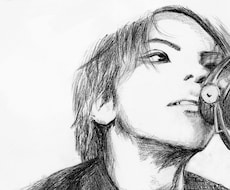 ペン画の似顔絵を描きます リアル風のペン画のイラストを描きます
