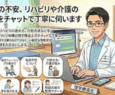 現役理学療法士がリハビリ相談に乗りますます 退院後の不安や介護の悩みを電話にて相談対応