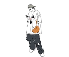 ゆるくオシャレなイラストを描きます イメージ1