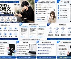 X・SNSで使える投稿文を10本作成します イメージ1