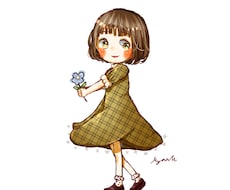 SNSアイコン描きます 自分をミニキャラにしたい方、友達とのおそろいアイコンなどへ