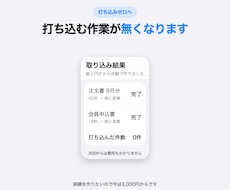データ入力と転記の手作業を自動化します 紙とPDFを見ながら手打ち。その作業ごと無くします
