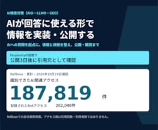 AI検索対策の情報を実装・公開します イメージ1